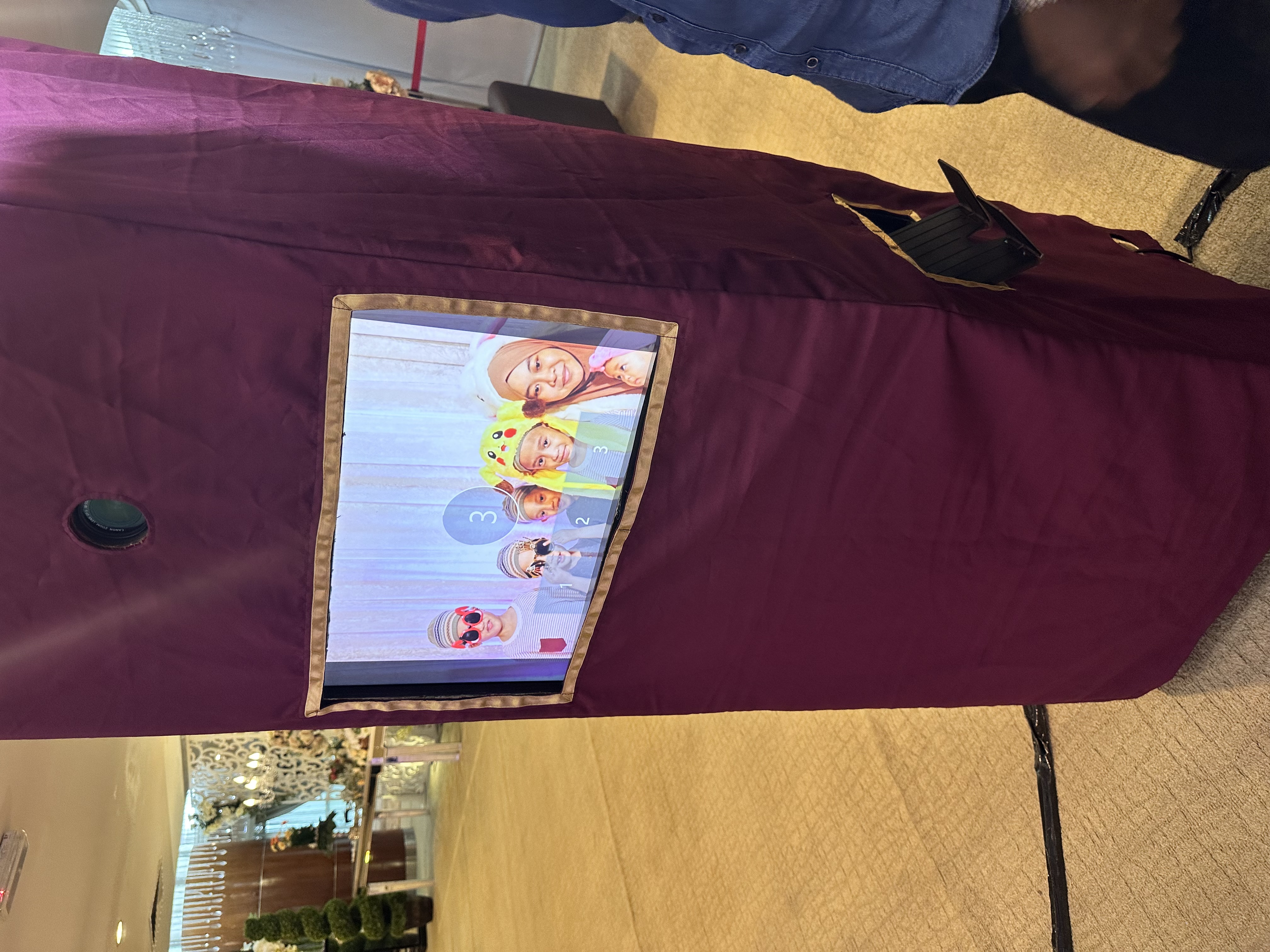 Photobooth setup
